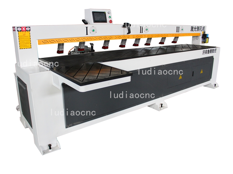 雙頭帶掃碼槍隱形件數控側孔機LD-2400-2T型號 雙頭帶掃碼槍隱形件數控側孔機LD-2400-2T型號