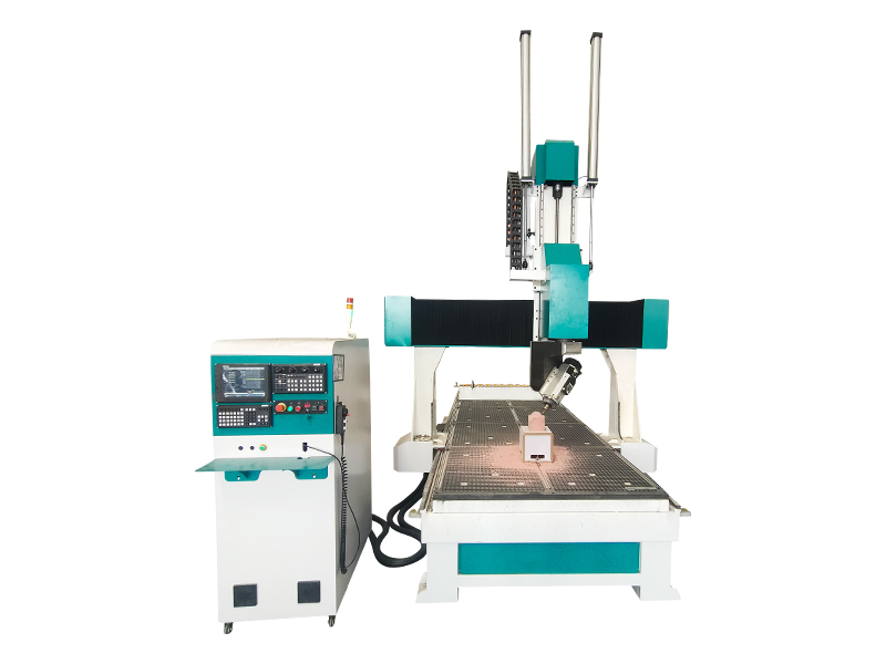 1325五軸聯(lián)動(dòng)雕刻機(jī)龍門(mén)動(dòng)白色配綠色 1325五軸聯(lián)動(dòng)雕刻機(jī)龍門(mén)動(dòng)白色配綠色